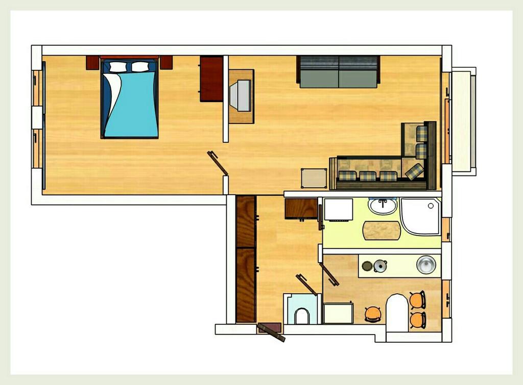דנייפרופטרובסק Apartments On Moskovskaja מראה חיצוני תמונה